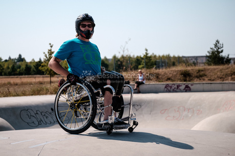 David Lebuser - Wheelchairskater